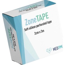 ZoneTAPE Yara Izi Bandı 2cm X 3mt Soft Silikon Bant-estetik Yara Izi-Sezaryen-Yanık-Ben aldırma