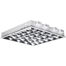 Cihan 4X18W S/a Çift Parabolik Armatür (Elektronik Balastlı)(ampul hariç)