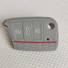 Pelit Otomotiv Skoda Anahtar Kılıfı Silikon (Oem)