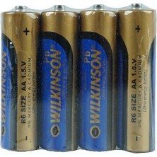 Wilkinson AA Kalem Pil 4'lü 1.5 V Tek Kullanımlık Yüksek Performanslı Pil