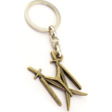 Anahtarlık Sepeti Kayı Logo ve Kılıç Modeli Anahtarlık