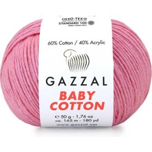 Gazzal Baby Cotton El Örgü Ipi 3468 .