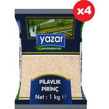 Yazar Pilavlık Pirinç 1 kg x 4 'lı