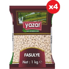 Yazar Kuru Fasulye 1 kg x 4 'lı