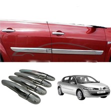 Blueoto Renault Megane  2 Kapı Kolu  ( 2003 -2008 ) Paslanmaz Çelik  8 Parça