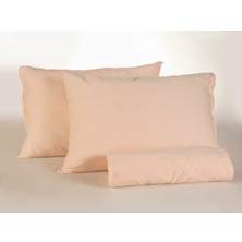 Doqu Home Penye Çarşaf Takımı Çift Kişilik Somon