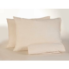 Doqu Home Penye Çarşaf Takımı Tek Kişilik  Krem