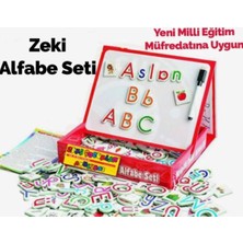 Diy Toy, Manyetik Tablet, Alfabe, Matematik, Tangram, 3 Lü Set