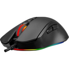 Rampage Bygame-M1 Full Rgb Işıklı 10000DPI 7 Tuşlu Profesyonel Gaming Oyuncu Mouse