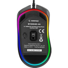 Rampage Bygame-M1 Full Rgb Işıklı 10000DPI 7 Tuşlu Profesyonel Gaming Oyuncu Mouse