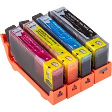 Xplus B109N Wı Fı Yazıcı Kartuş Set 4 Renk Takım Muadil Yüksek Kapasite 364XL