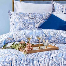 Bella Maison %100 Pamuk Saten Bianca King Size Nevresim 240X220 cm