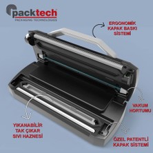 Packtech PT-VKM-D30 Sıvı Hazneli Otomatik Vakum Makinesi