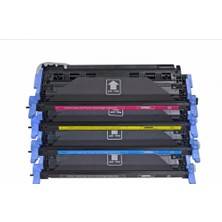 Xplus Colour Laserjet 2600 Q6000A-Q6001A-Q6002A-Q6003A 4 Renk Muadil Toner Seti