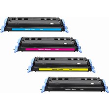 Photo Print Colour Laserjet CM1015 Mfp Uyumlu 4 Renk Muadil Toner Seti