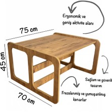 Koala Baby Shop Çocuk Aktivite Masası ve Sandalyesi (1 Adet) / Montessori Desk And Chair