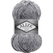Alize Süperlana Maxi 801 100GR x 5 Adet