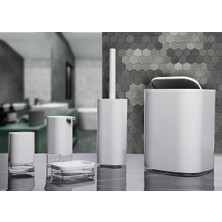 Primanova D-S20610 Klar 5 Parça Banyo Takımı Seti Gri