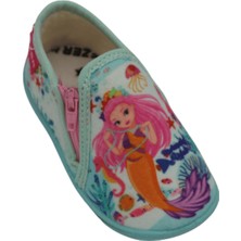 Gezer Deniz Kızı Desenli Bebek Panduf