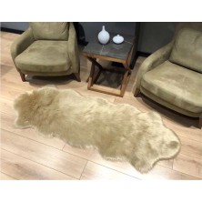 Halı Portalı Halıportalı Süet Taban Makinede Yıkanabilir  Camel Kuzu Post