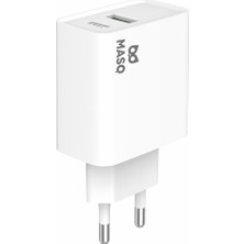 MasQ Eb-Pd510 Apple Lisanslı 20W Hızlı Şarj Adaptörü (PD + QC)