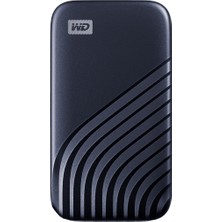 WD My Passport™ 1TB 1050MB-1000MB/s Taşınabilir SSD Midnight Blue