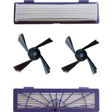 Parmis Neato Botvac D7 Uyumlu Yan Fırça ve Hepa Filtre SF0302