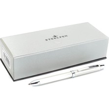 Steelpen İsme Özel Multi Fonksiyon Kalem Beyaz Gümüş