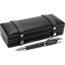 Steelpen Mat Siyah Tükenmez Kalem