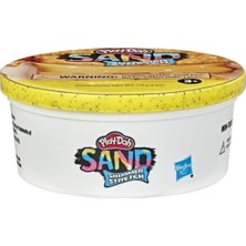 Play-Doh Simli Esnek Kum Tekli Hamur – Sarı F0102-F0106