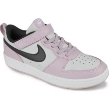 Nike Kız Çocuk Spor Ayakkabı Beyaz - Pembe Kauçuk Tabanlı Hafif ve Esnek Tasarım BQ5451-005