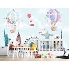 Özel Duvarlar Dünyanın Meşhur Yerleri ve Sevimli Hayvanlar Duvar Kağıdı