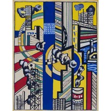 Tablosan Study For Cinematic Mural Kanvas Tablo