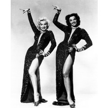 Tablosan Siyah Beyaz Marilyn Monroe Kanvas Tablo