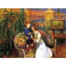 Tablosan Anne ve Çocuk Kanvas Tablo