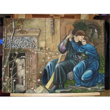 Tablosan Kadın ve Erkek Kanvas Tablo