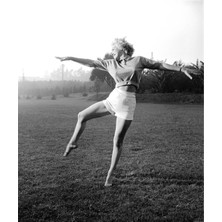Tablosan Marliyn Monroe Siyah Beyaz Kanvas Tablo