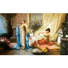 Tablosan Prensesler Kanvas Tablo