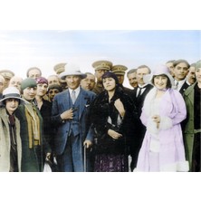 Tablosan Atatürk 5 Aralık Kadın Hakları Günü Kanvas Tablo
