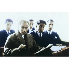 Tablosan Atatürk Lakap ve Ünvanları Kaldırılması Kanvas Tablo