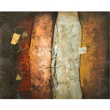 Tablosan Soyut Görsel Kanvas Tablo