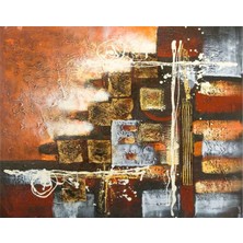 Tablosan Soyut Görsel Kanvas Tablo