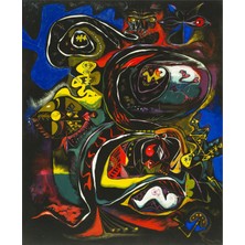 Tablosan Soyut Görsel Kanvas Tablo