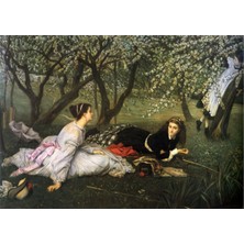 Tablosan Krizantem Kanvas Tablo