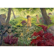 Tablosan Suda Yıkanan Kadınlar Kanvas Tablo