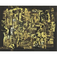 Tablosan Soyut Görsel Kanvas Tablo