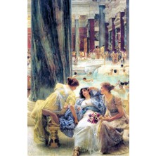 Tablosan Roma Hamamı Kanvas Tablo