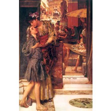 Tablosan Lawrance Alma Tadema Kanvas Tablo