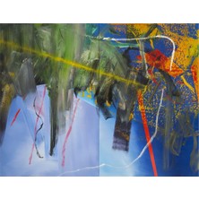 Tablosan Soyut Görsel Kanvas Tablo