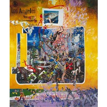 Tablosan Soyut Görsel Kanvas Tablo